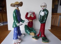 3 Keramikfiguren